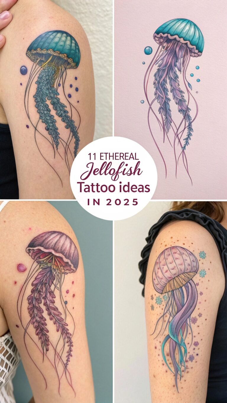 11 Ethereal Jellyfish Tattoo Ideas In 2025 for an Amazing Dreamy Effect