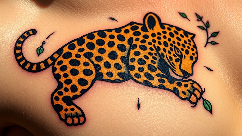 Leopard Skin Tattoo Meaning Symbolism Culture And Personal Expression Leopard Skin Tattoo Meaning Symbolism Culture And Personal Expression