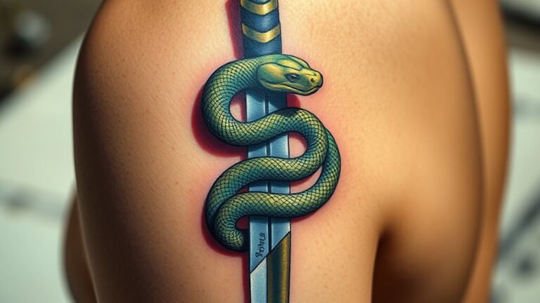 snake and sword symbolism