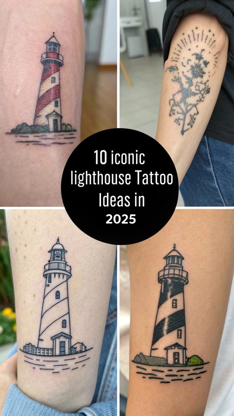 10 Iconic Lighthouse Tattoo Ideas for a Timeless Look