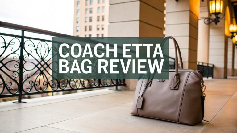 Coach Etta Bag Review: Your Complete Guide