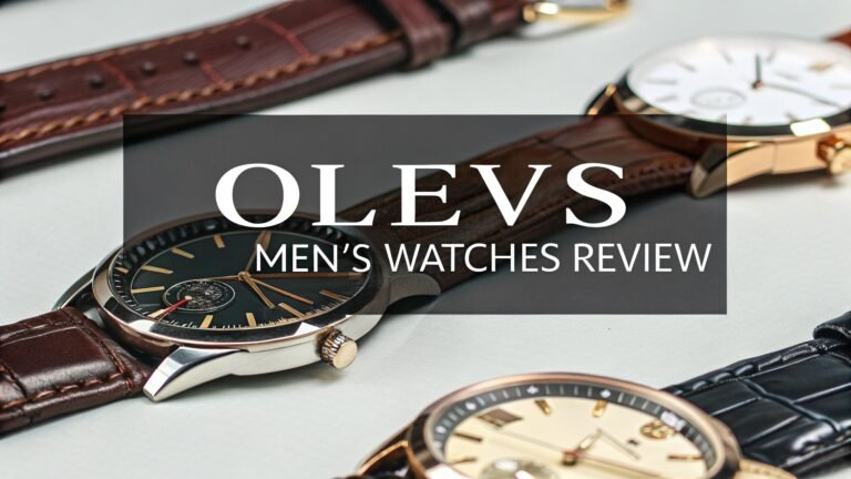 OLEVS Men’s Watches Review: Affordable Luxury