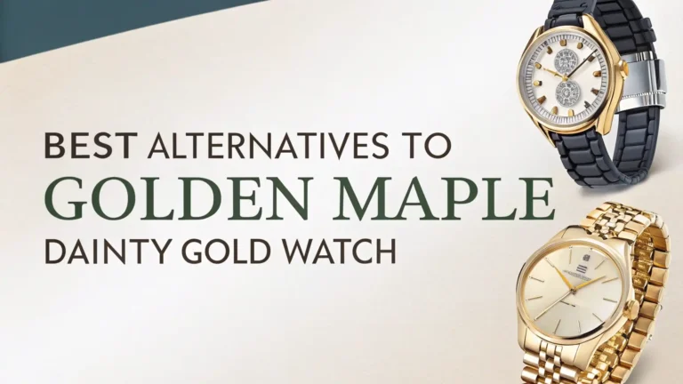 10 Best Alternatives To GOLDEN MAPLE Dainty Gold Watch