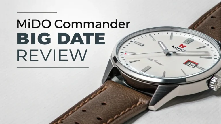 MIDO Commander Big Date Review: Is This Swiss Watch Worth Buying?