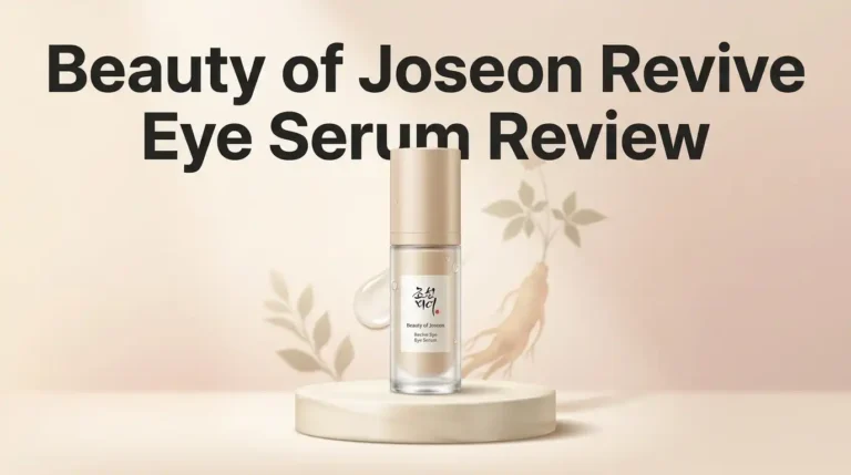 Beauty of Joseon Revive Eye Serum Review 2026: Worth Buying?